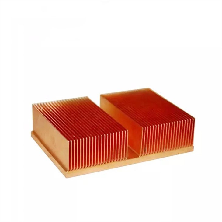 Copper Skiving Fin Radiator For Electric Device